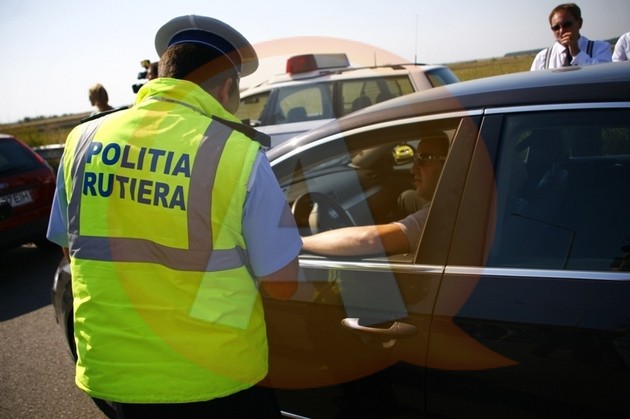 Număr record de şoferi sancţionaţi de poliţiştii călărăşeni, numai în 3 zile