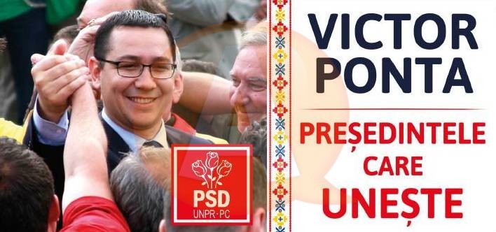 Ponta: „Marea Unire a românilor poate începe odată cu alegerile prezidențiale”