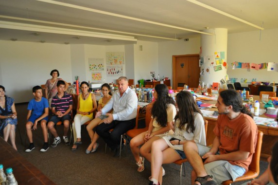 Elevii Clubului de Vară s-au bucurat de prezența primarului municipiului Călărași