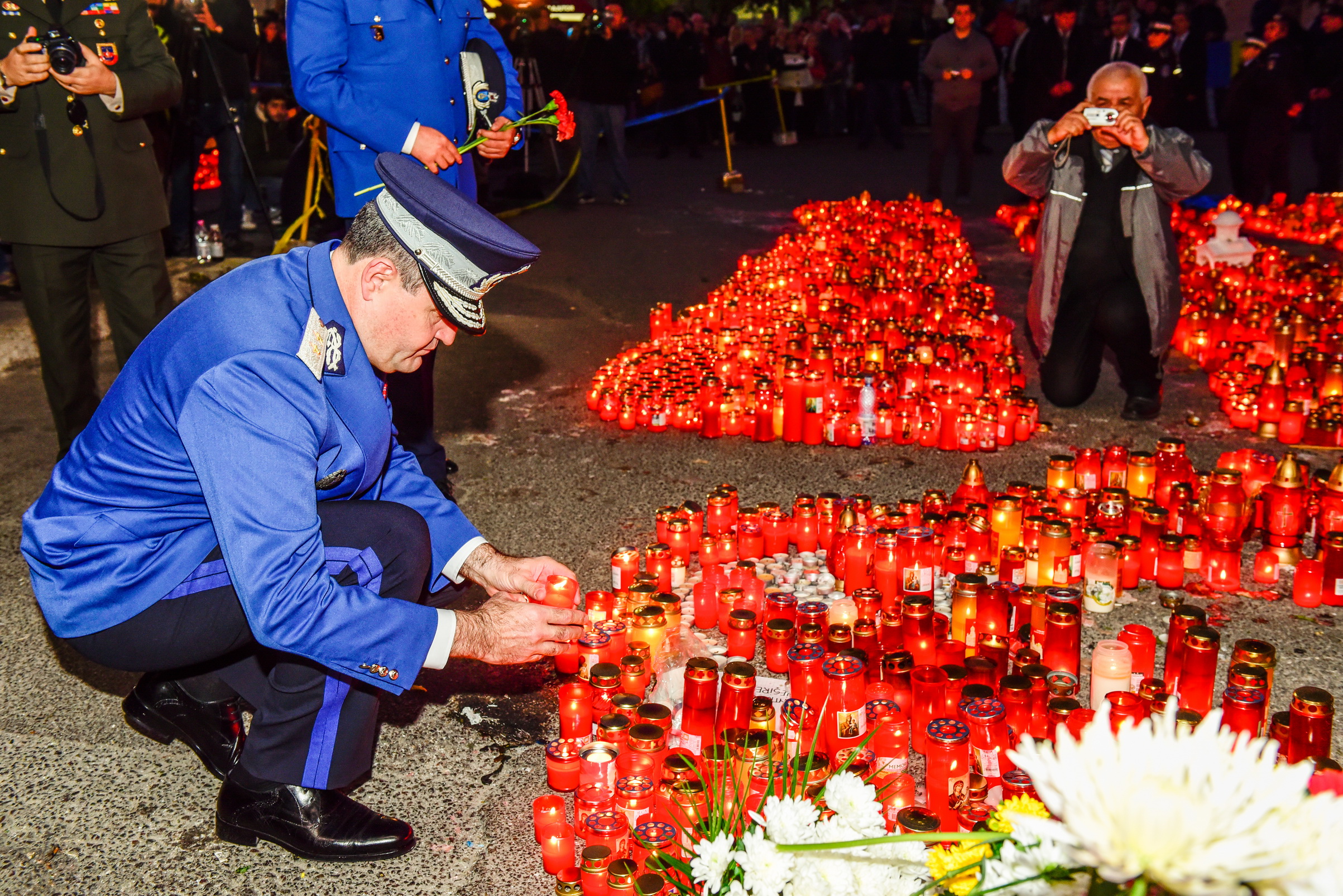 Comandantul Jandarmeriei Turce a adus un omagiu victimelor tragediei din Capitală