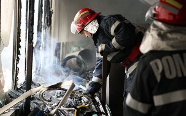 ISU Călărași/Intervenţie la incendiu de locuință, în localitatea Jegălia