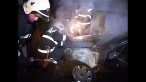 incendiu masina