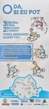 Astăzi, la Călărași/ Turul țării pe bicicletă pentru o cauză umanitară