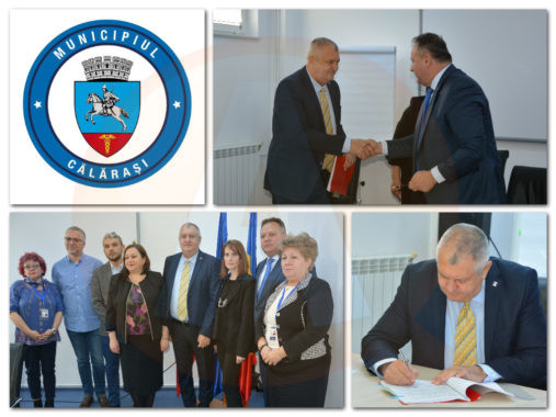 S-a semnat proiectul:”Îmbunătățirea siguranței navigabilității pe fluviul Dunărea în Regiunea transfrontalieră Călărași-Silistra”